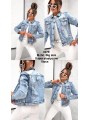 Kurtki Jeansowe damskie , size M-3XL, paczka 10szt,