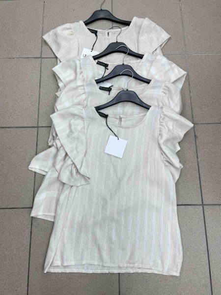 Bluzki damskie Włoskie , Size uni,paczka 6szt,1 kolor