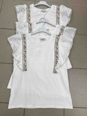 Bluzki damskie Włoskie , Size uni,paczka 6szt,1 kolor