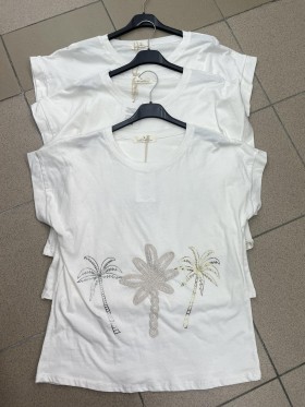 Bluzki damskie Włoskie , Size uni,paczka 6szt,1 kolor