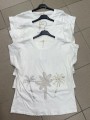 Bluzki damskie Włoskie , Size uni,paczka 6szt,1 kolor