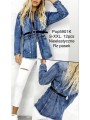 Kurtki Jeansowe damskie , size S-2XL, paczka 12szt,
