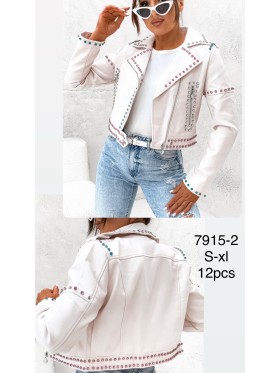 Kurtki skórzane damskie , size S-XLpaczka 12szt,