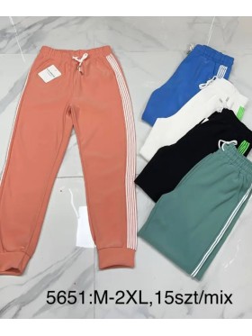Spodnie damskie , size M-2XL, paczka 15szt,Mix kolor