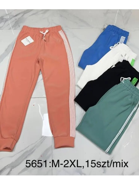 Spodnie damskie , size M-2XL, paczka 15szt,Mix kolor