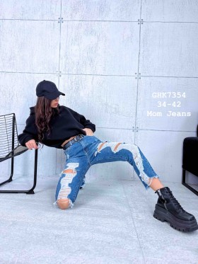 Jeansy damskie  ,size 34-42 ,paczka 10szt ,