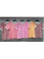 Bluzki damskie Włoski, size uni, paczka 6szt, mix kolor