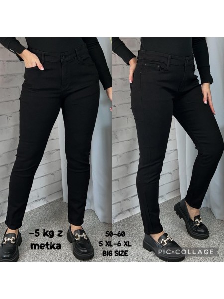 Jeansy damskie  ,size 50-60 ,paczka 10szt ,
