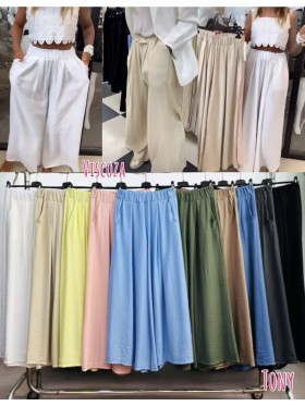 Spodnie damskie Włoski, size uni, paczka 6szt, mix kolor