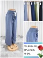 Spodnie damskie , size M-2XL, paczka 12szt,Mix kolor