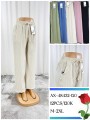 Spodnie damskie , size M-2XL, paczka 12szt,Mix kolor