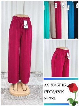 Spodnie damskie , size M-2XL, paczka 12szt,Mix kolor