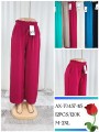 Spodnie damskie , size M-2XL, paczka 12szt,Mix kolor