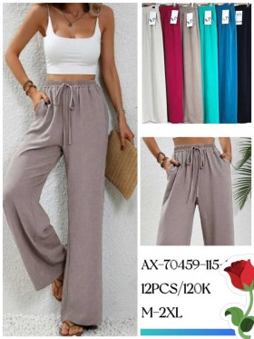 Spodnie damskie , size M-2XL, paczka 12szt,Mix kolor