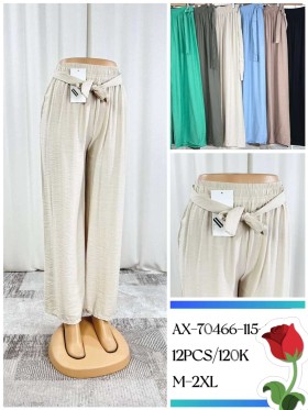 Spodnie damskie , size M-2XL, paczka 12szt,Mix kolor