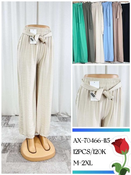 Spodnie damskie , size M-2XL, paczka 12szt,Mix kolor