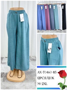 Spodnie damskie , size M-2XL, paczka 12szt,Mix kolor