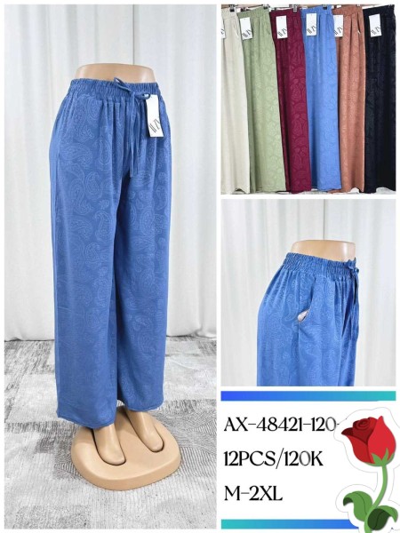 Spodnie damskie , size M-2XL, paczka 12szt,Mix kolor