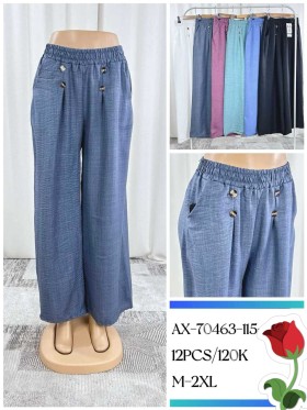 Spodnie damskie , size M-2XL, paczka 12szt,Mix kolor