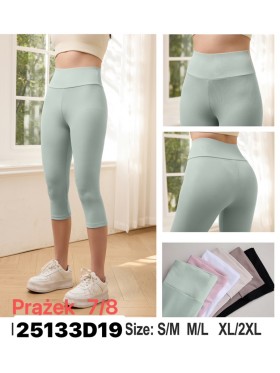 Legginsy damskie , size S-2XL, paczka 12szt, mix kolor