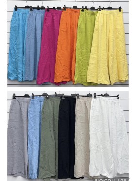 Spodnie damskie Włoski, size uni, paczka 6szt, mix kolor