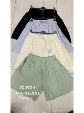 Spodenki damskie , size M-2XL, paczka 12szt, Mix kolor
