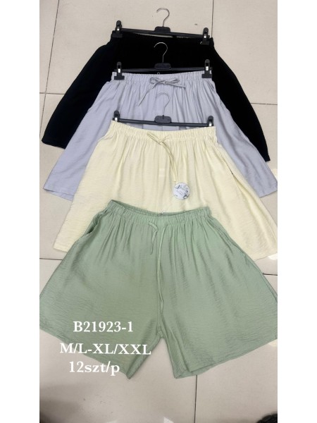 Spodenki damskie , size M-2XL, paczka 12szt, Mix kolor