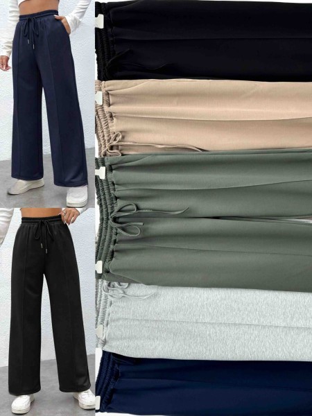 Spodnie damskie Włoski, size uni, paczka 6szt, mix kolor