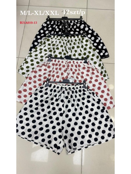 Spodenki damskie , size M-2XL, paczka 12szt, Mix kolor