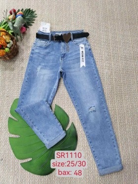 Jeansy damskie ,size 25-30,paczka 12szt ,