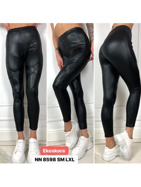 Spodnie skórzane damskie ,size s-xl,paczka 12szt ,1 kolor