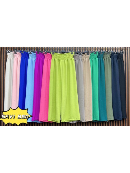 Spodnie damskie Włoski, size uni, paczka 6szt, mix kolor