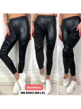 Spodnie skórzane damskie ,size s-xl,paczka 12szt ,1 kolor