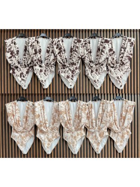 Body damskie Włoski, size uni, paczka 6szt, mix kolor