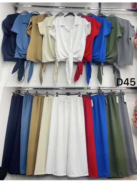 Komplety damskie Włoski, size uni, paczka 6szt, mix kolor