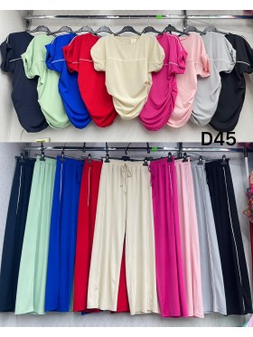 Komplety damskie Włoski, size uni, paczka 6szt, mix kolor