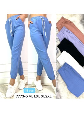 Spodnie damskie ,size M-2xl,paczka 15szt ,mix kolor