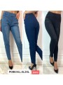 Jeansy damskie ,size M-2xl,paczka 12szt ,mix kolor