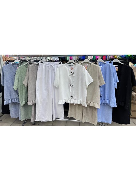 Komplety damskie Włoski , size uni, paczka 4szt, mix kolor