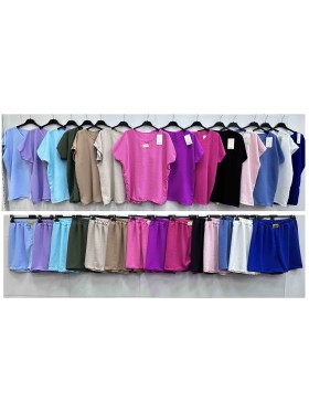 Komplety damskie Włoski , size uni, paczka 6szt, mix kolor