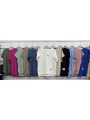 Bluzki damskie Włoskie , Size uni,paczka 6szt,mix kolor