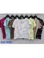 Bluzki damskie Tureckie, size standard ,paczka 12szt mix kolor