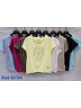 Bluzki damskie Tureckie, size standard ,paczka 12szt mix kolor