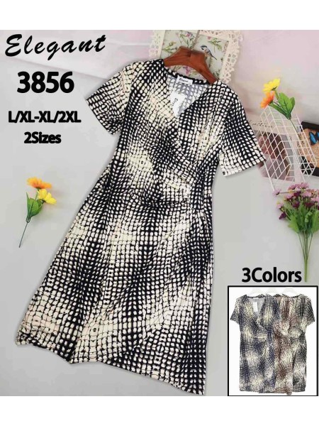 Sukienki damskie , size l-2xl, paczka 12szt, mix kolor
