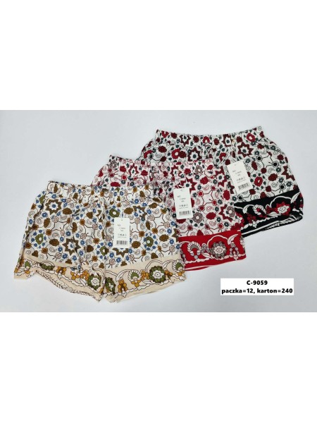 Spodenki damskie , size m-2xl, paczka 12szt, mix kolor