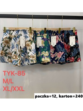 Spodenki damskie , size m-2xl, paczka 12szt, mix kolor