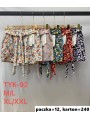 Spodenki damskie , size m-2xl, paczka 12szt, mix kolor