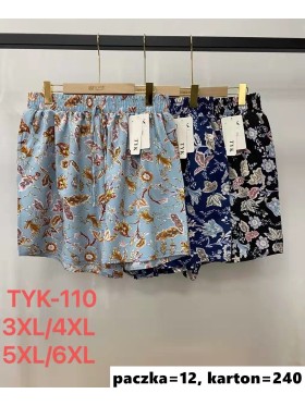 Spodenki damskie , size 3xl-6xl, paczka 12szt, mix kolor