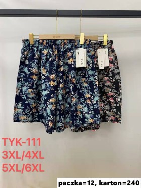 Spodenki damskie , size 3xl-6xl, paczka 12szt, mix kolor