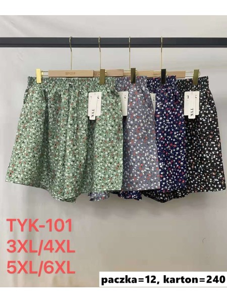 Spodenki damskie , size 3xl-6xl, paczka 12szt, mix kolor